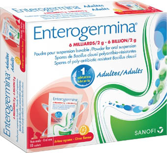 Confezione di EnteroBaby Gocce, integratore alimentare in gocce con probiotici per neonati, che favorisce lequilibrio della flora intestinale